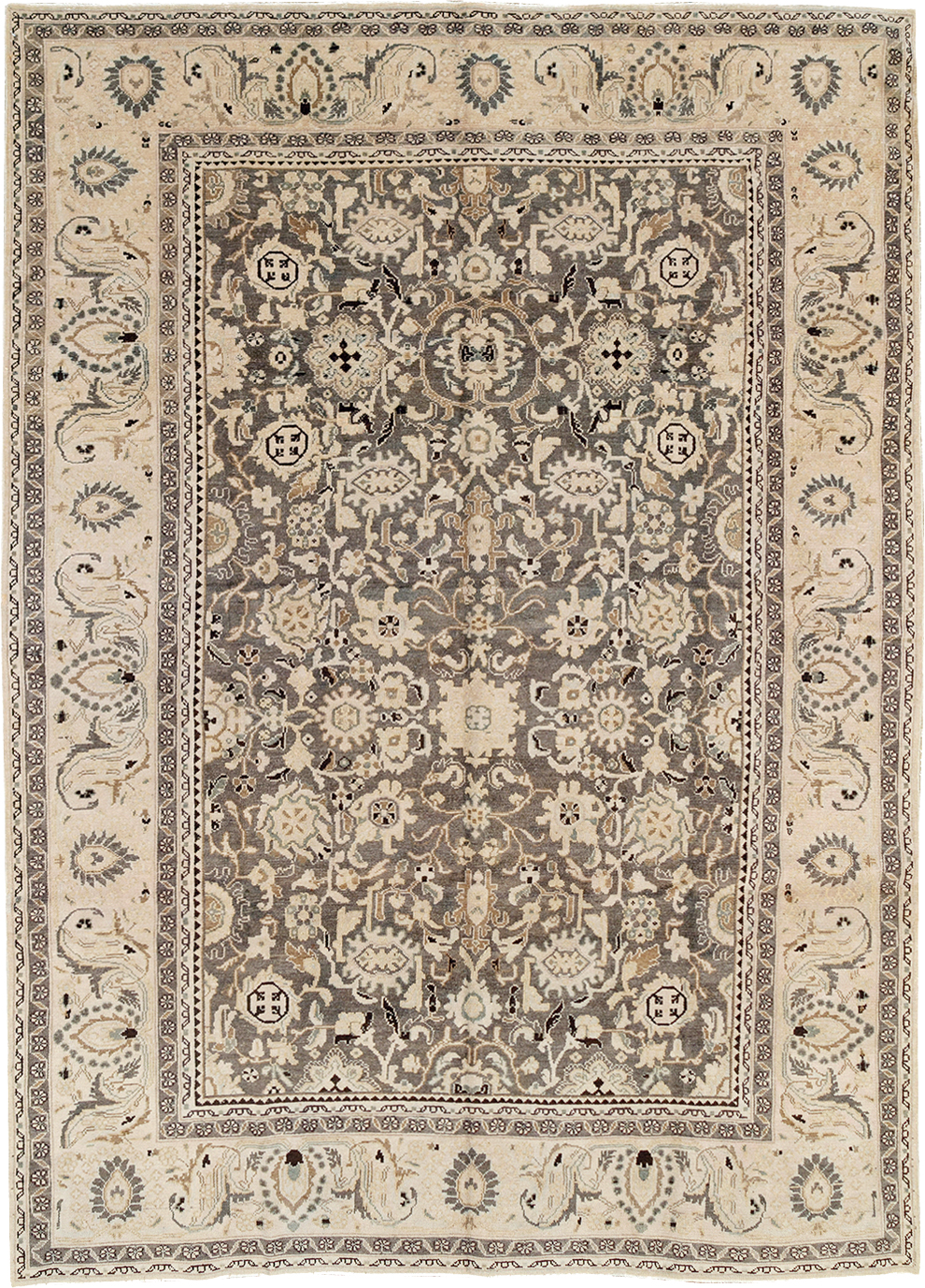 Vintage Persian Malayer Carpet, No.20396 - Staging