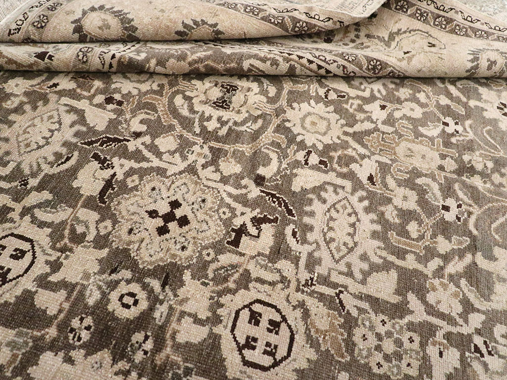 Vintage Persian Malayer Carpet, No.20396 - Staging