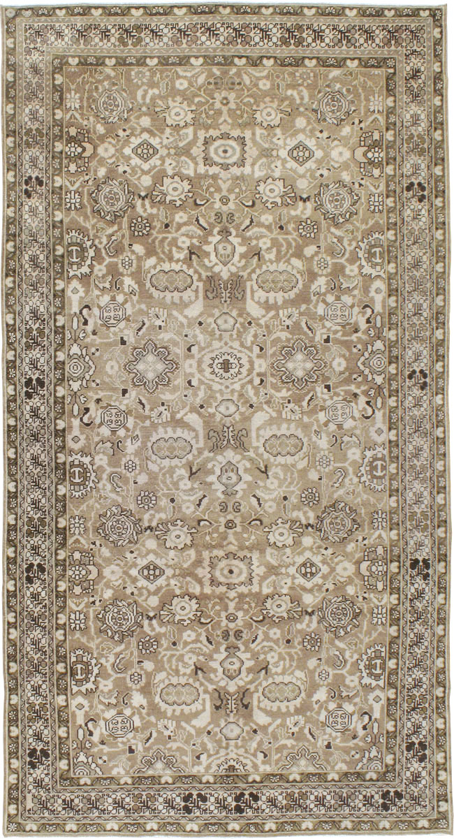 Vintage Persian Malayer Gallery Carpet, No.20398 - Staging