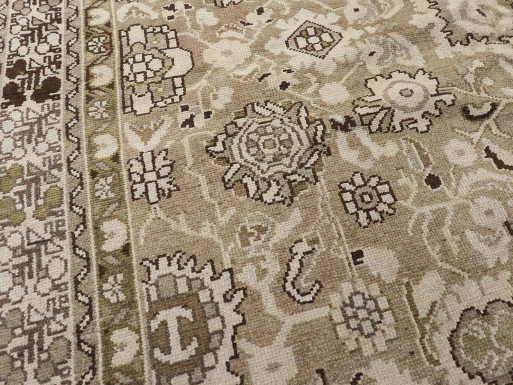 Vintage Persian Malayer Gallery Carpet, No.20398 - Staging