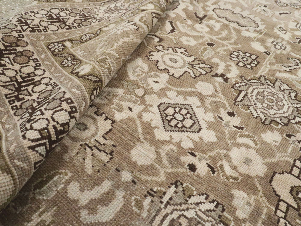 Vintage Persian Malayer Gallery Carpet, No.20398 - Staging