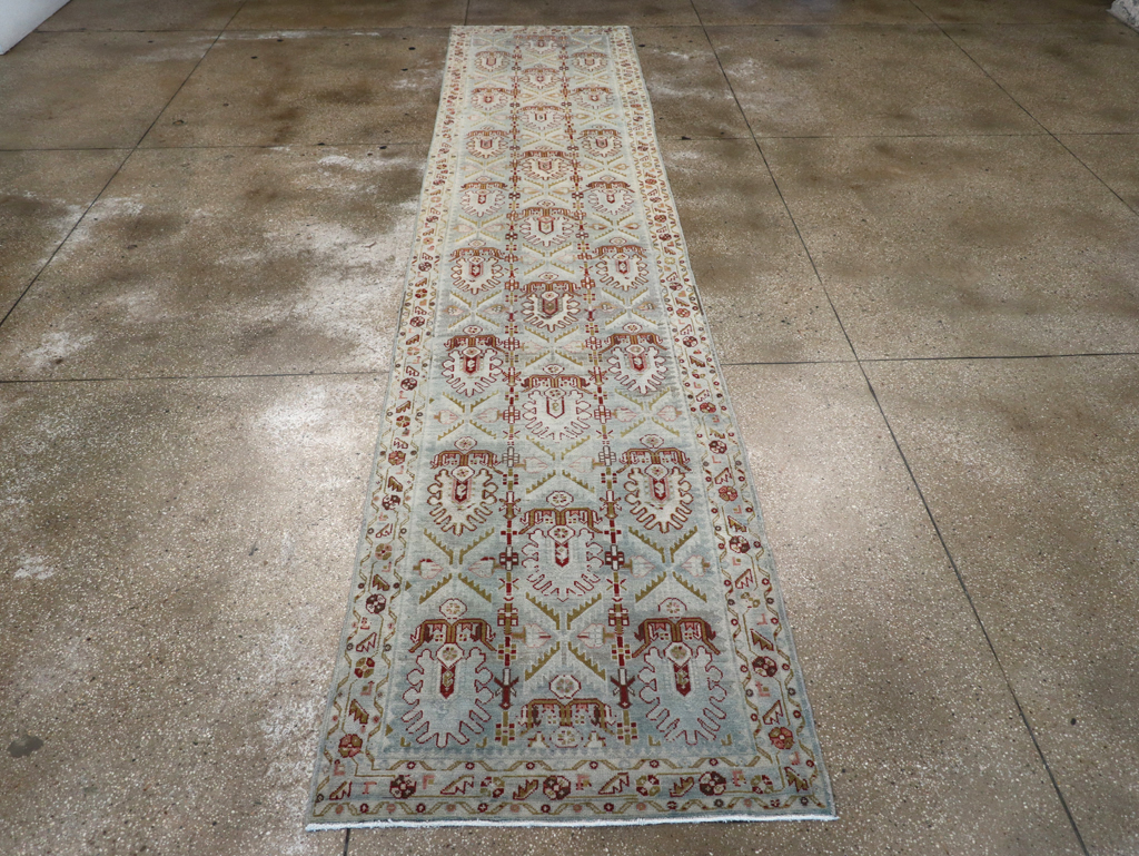 Vintage Persian Malayer Runner, No.20400 - Staging