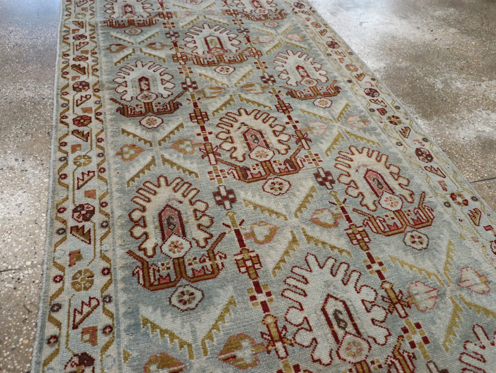 Vintage Persian Malayer Runner, No.20400 - Staging