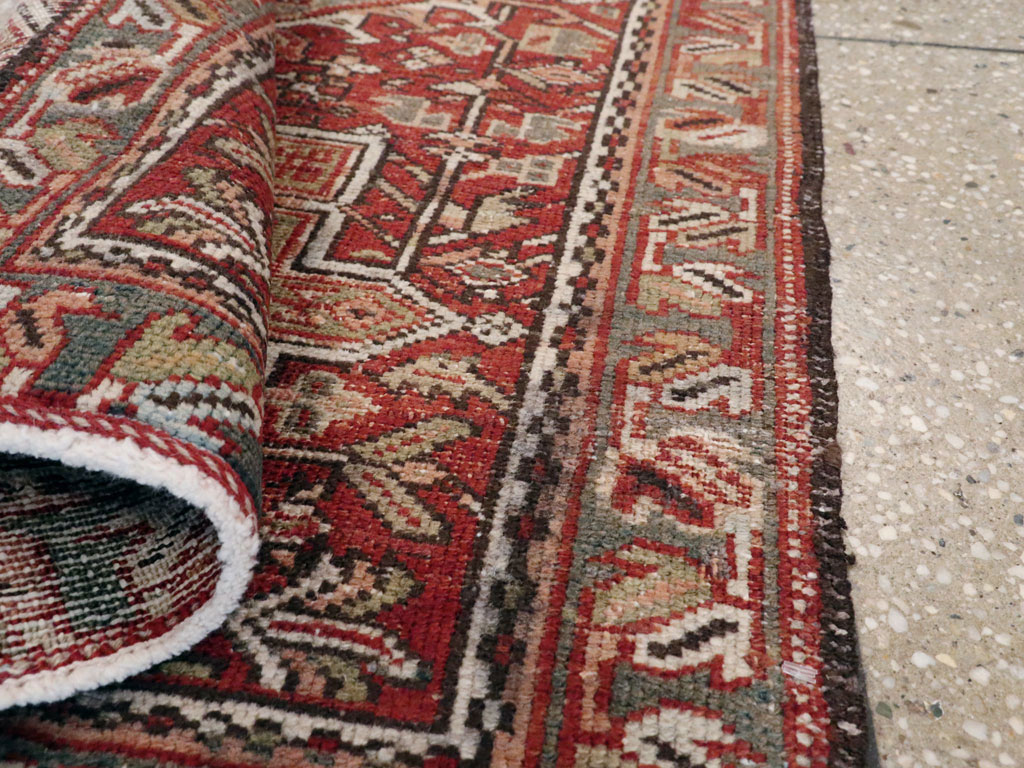 Vintage Persian Karajeh Rug, No.20407 - Staging