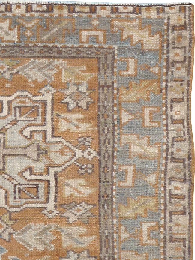 Vintage Persian Karajeh Rug, No.20409 - Staging