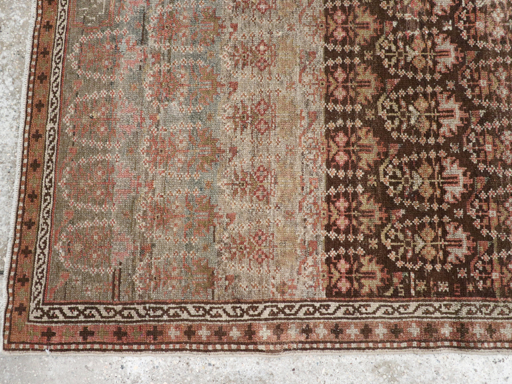 Vintage Persian Malayer Rug, No.20410 - Staging