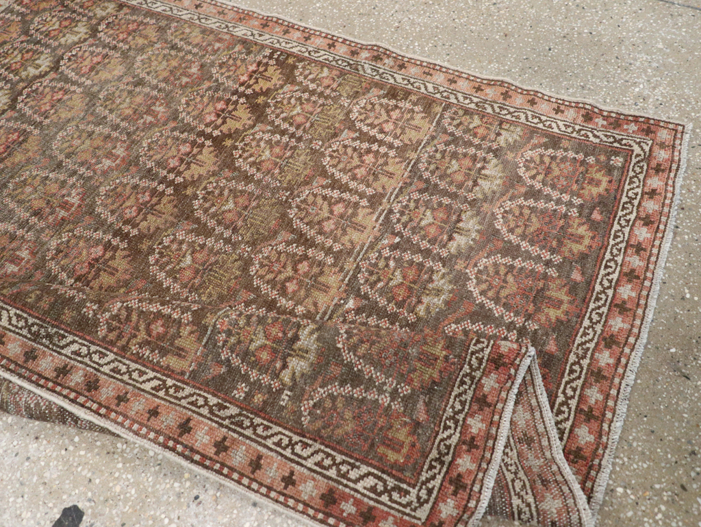 Vintage Persian Malayer Rug, No.20410 - Staging