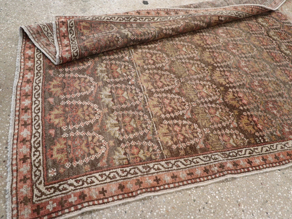 Vintage Persian Malayer Rug, No.20410 - Staging