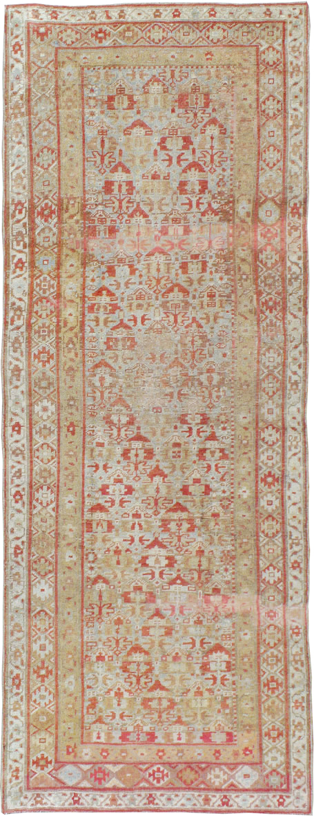 Vintage Persian Kurdish Runner, No.20411 - Staging