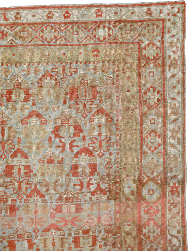 Vintage Persian Kurdish Runner, No.20411 - Staging