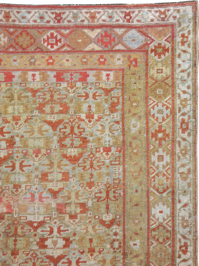 Vintage Persian Kurdish Runner, No.20411 - Staging