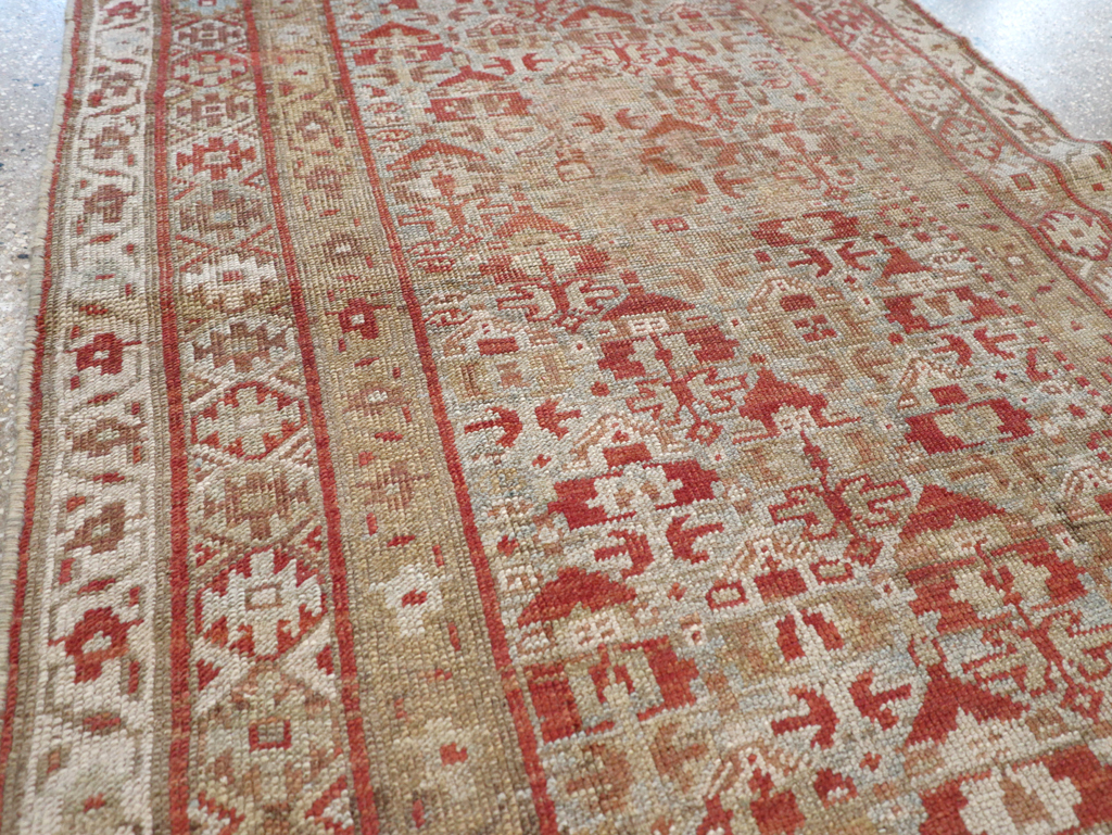 Vintage Persian Kurdish Runner, No.20411 - Staging