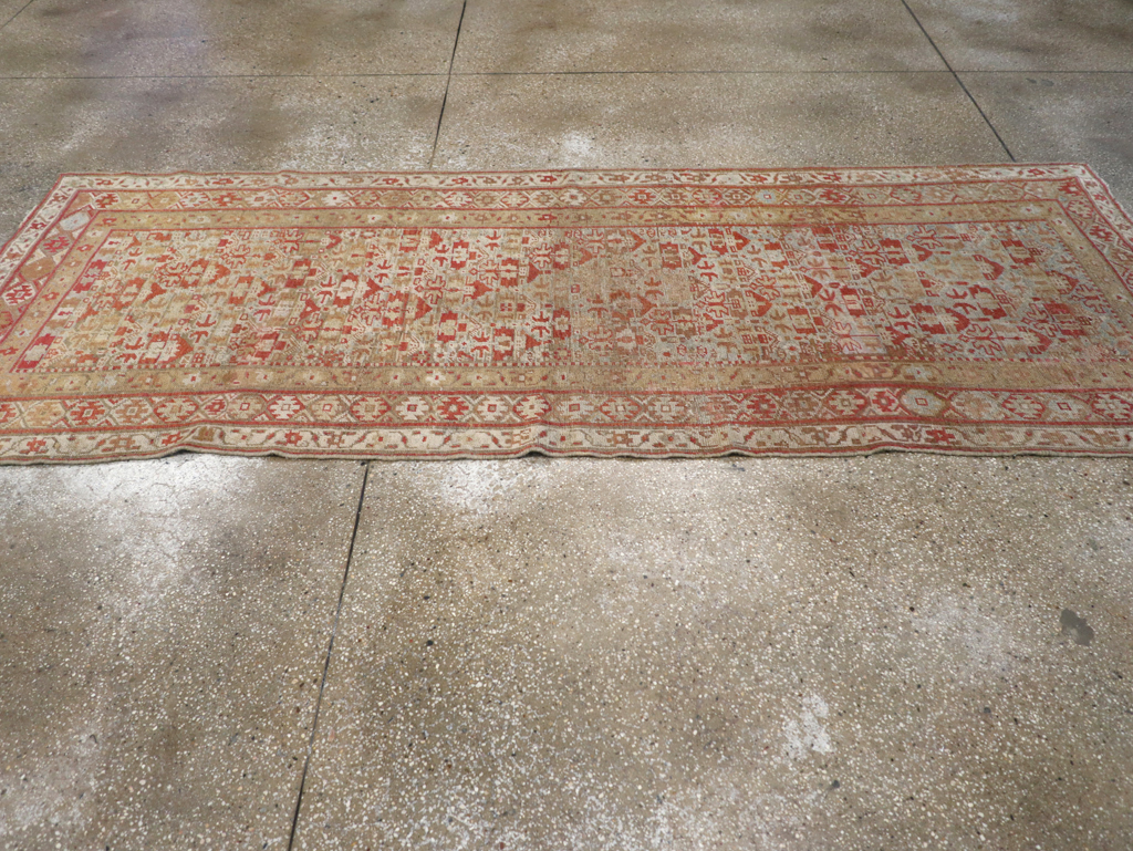 Vintage Persian Kurdish Runner, No.20411 - Staging