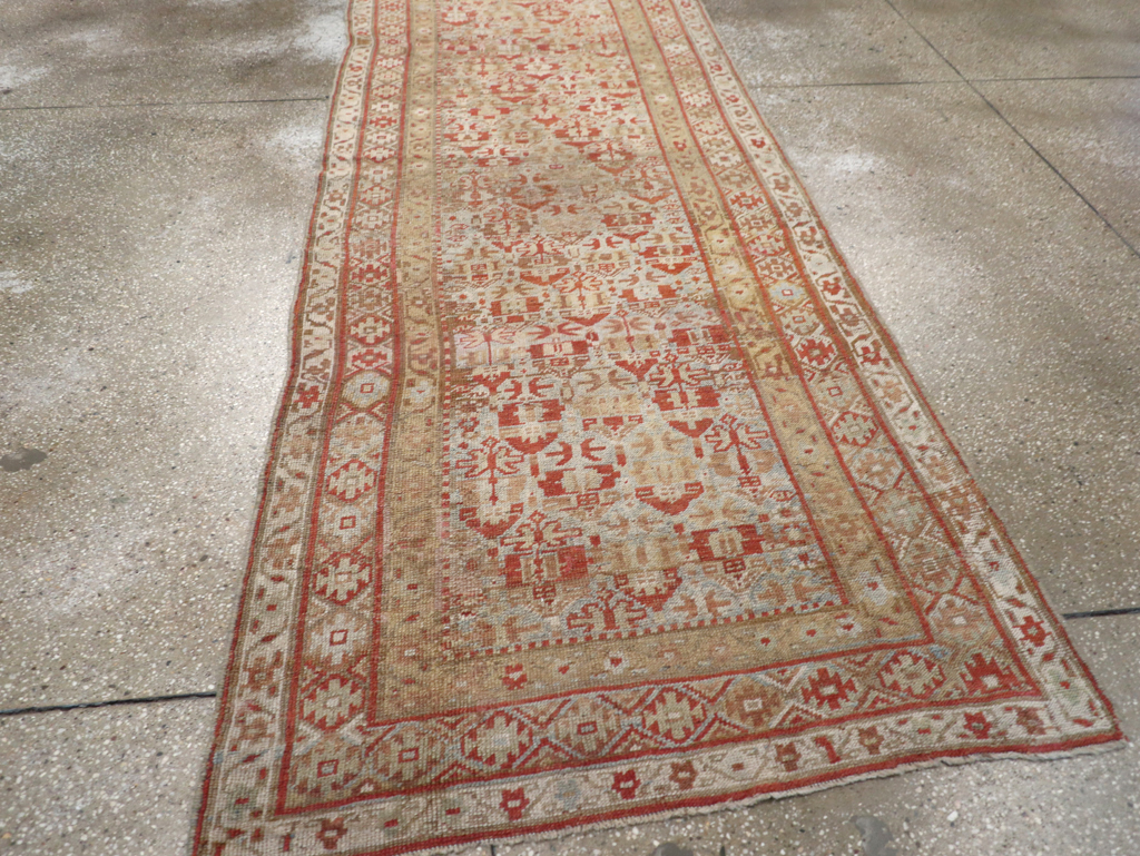 Vintage Persian Kurdish Runner, No.20411 - Staging