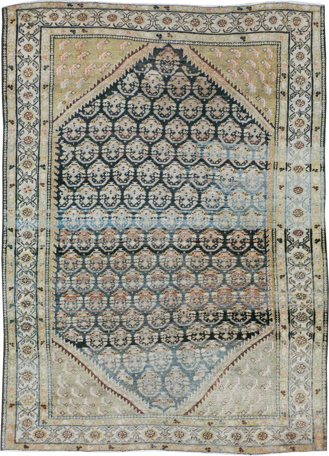 Antique Persian Malayer Rug, No.20413 - Staging