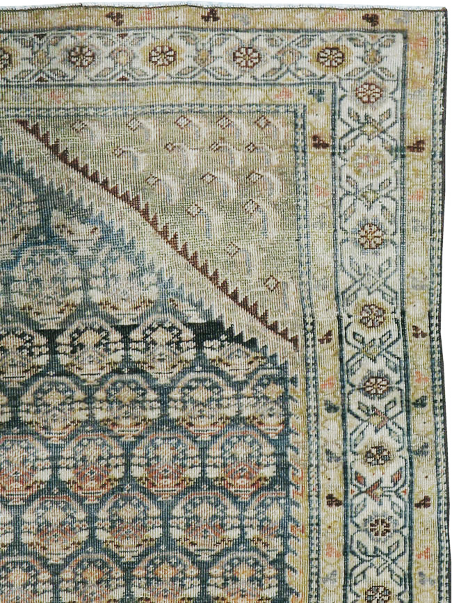 Antique Persian Malayer Rug, No.20413 - Staging