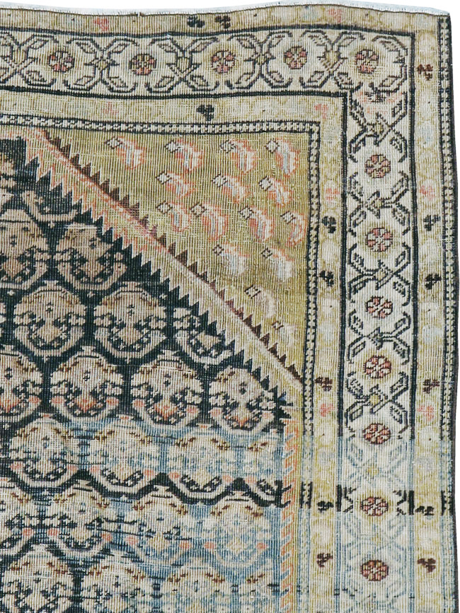 Antique Persian Malayer Rug, No.20413 - Staging
