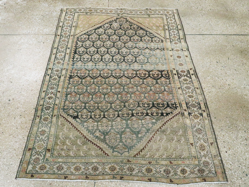 Antique Persian Malayer Rug, No.20413 - Staging