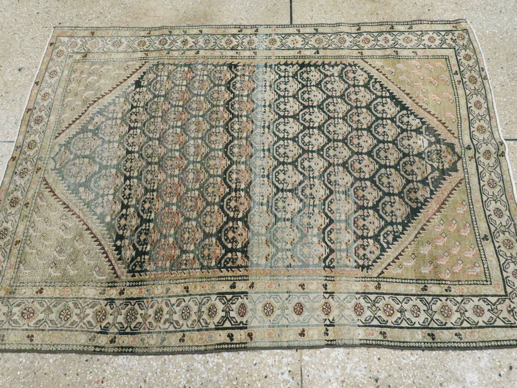 Antique Persian Malayer Rug, No.20413 - Staging