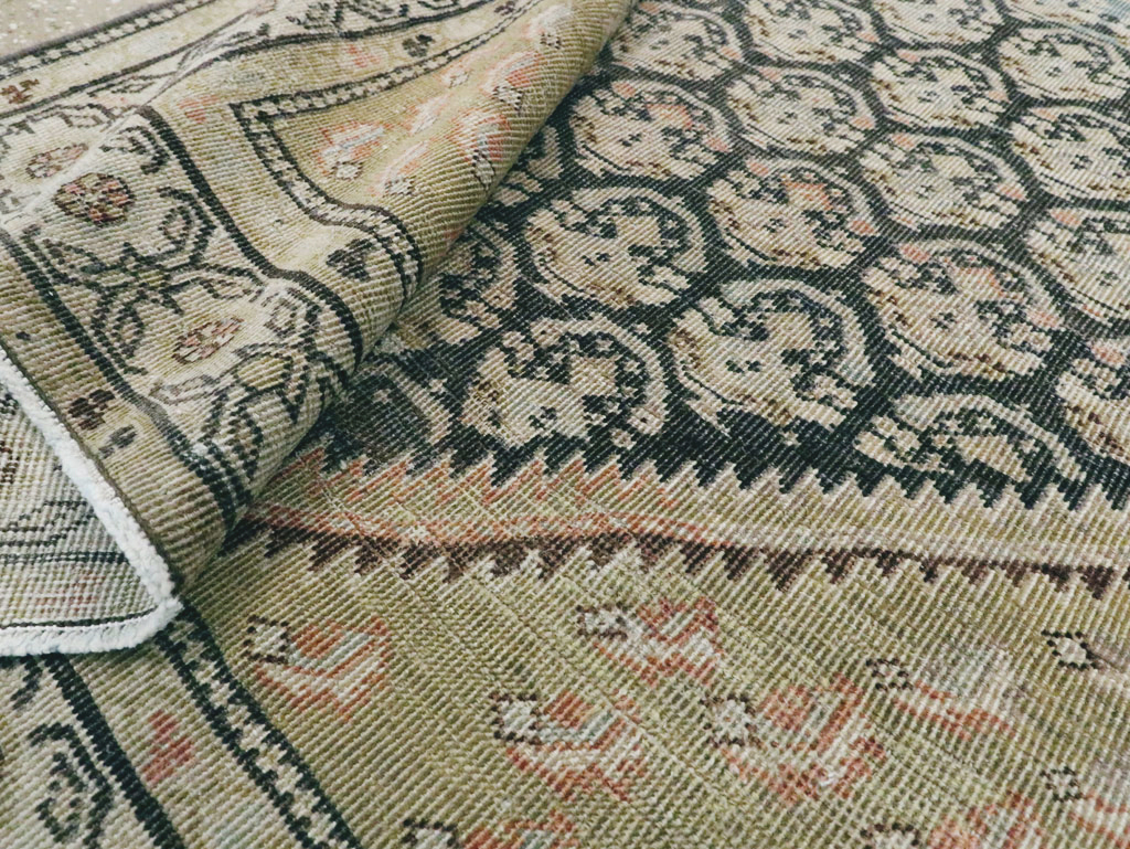 Antique Persian Malayer Rug, No.20413 - Staging