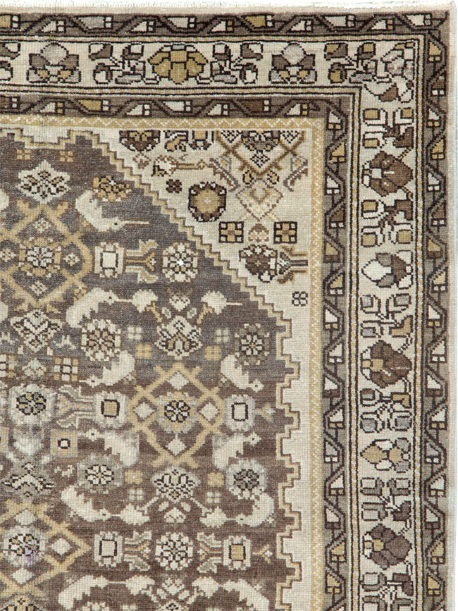 Vintage Persian Malayer Rug, No.20423 - Staging
