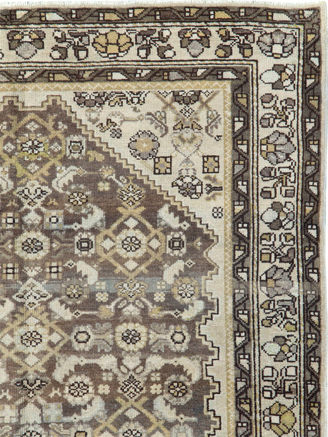 Vintage Persian Malayer Rug, No.20423 - Staging