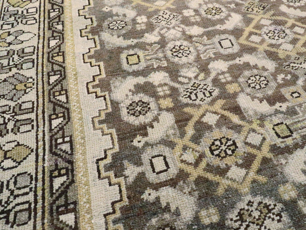 Vintage Persian Malayer Rug, No.20423 - Staging