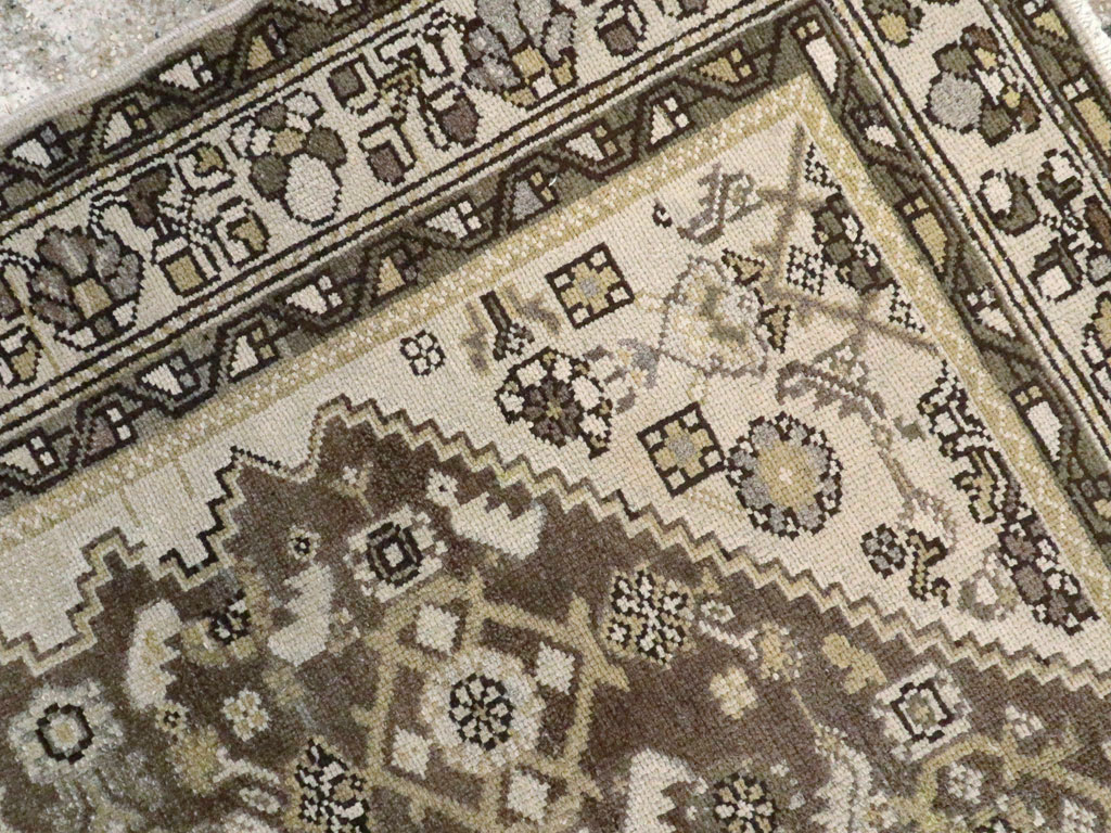 Vintage Persian Malayer Rug, No.20423 - Staging