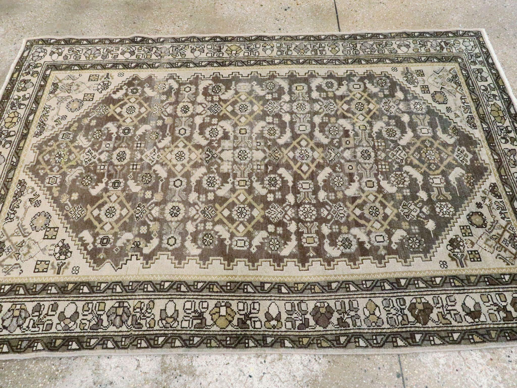 Vintage Persian Malayer Rug, No.20423 - Staging