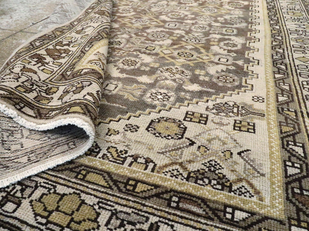 Vintage Persian Malayer Rug, No.20423 - Staging