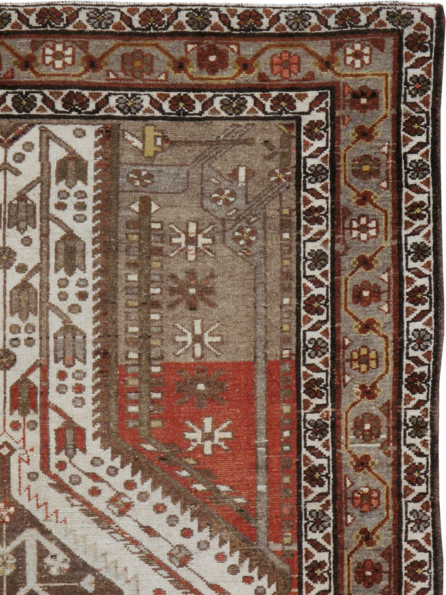 Vintage Persian Malayer Rug, No.20433 - Staging