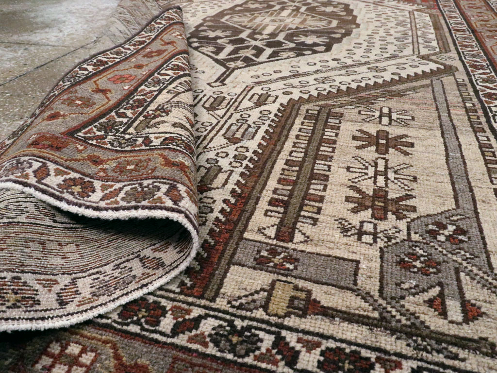 Vintage Persian Malayer Rug, No.20433 - Staging