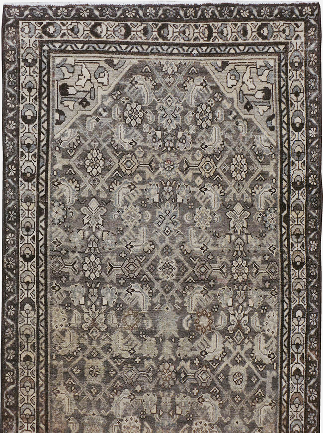 Vintage Persian Malayer Runner, No.20443 - Staging