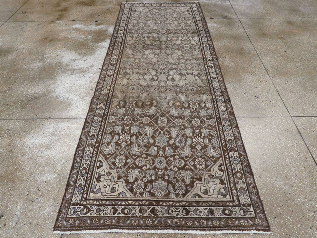 Vintage Persian Malayer Runner, No.20443 - Staging