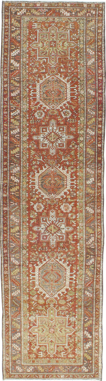 Vintage Persian Karajeh Runner, No.20444 - Staging