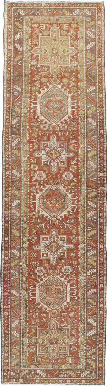 Vintage Persian Karajeh Runner, No.20444 - Staging
