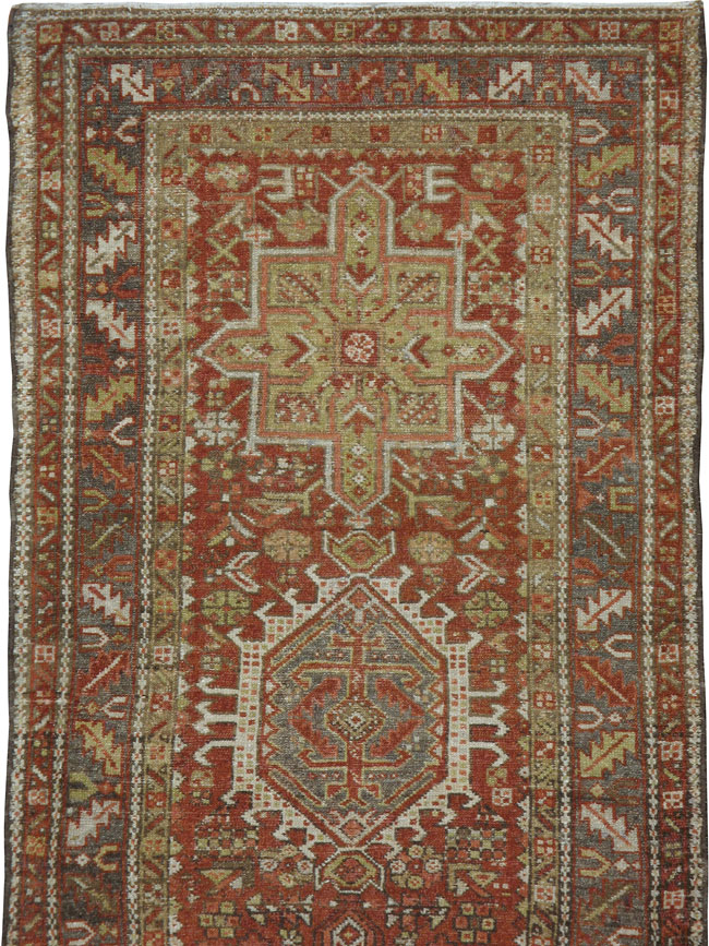 Vintage Persian Karajeh Runner, No.20444 - Staging