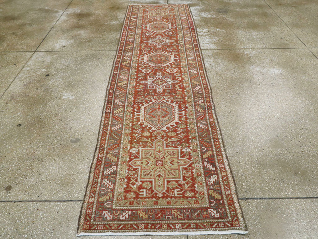 Vintage Persian Karajeh Runner, No.20444 - Staging