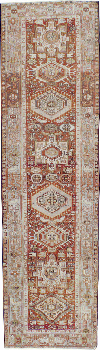 Vintage Persian Karajeh Runner, No.20447 - Staging