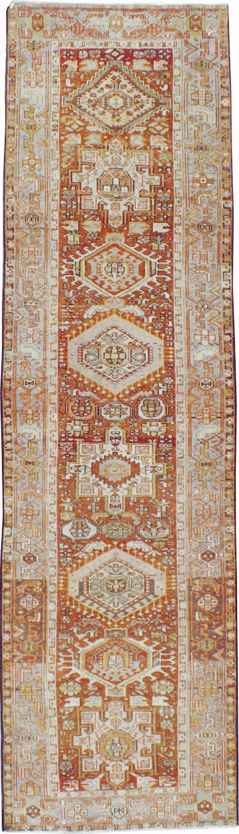 Vintage Persian Karajeh Runner, No.20447 - Staging
