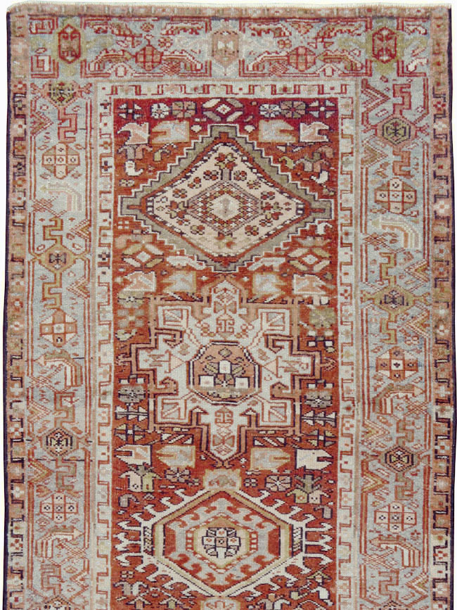 Vintage Persian Karajeh Runner, No.20447 - Staging