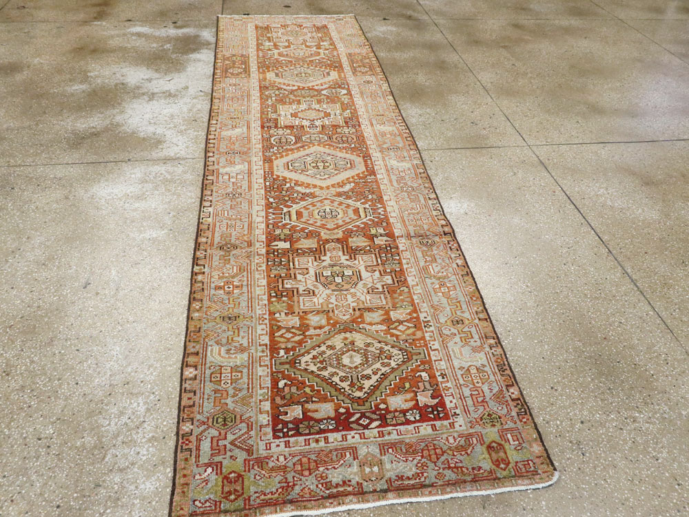 Vintage Persian Karajeh Runner, No.20447 - Staging
