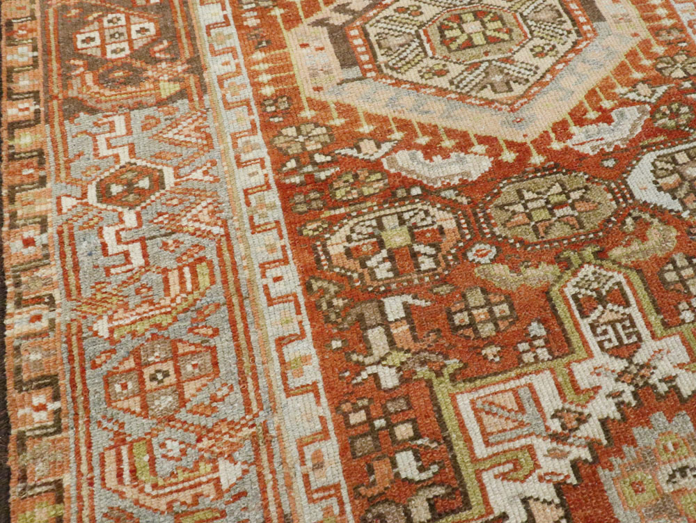 Vintage Persian Karajeh Runner, No.20447 - Staging