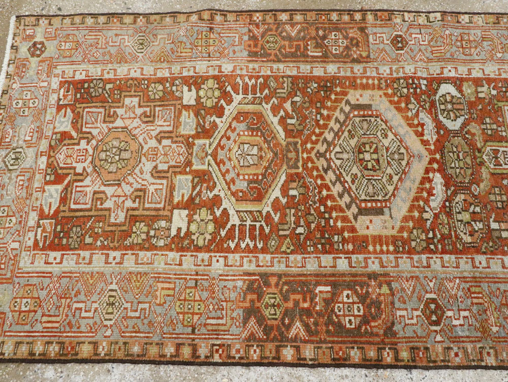 Vintage Persian Karajeh Runner, No.20447 - Staging