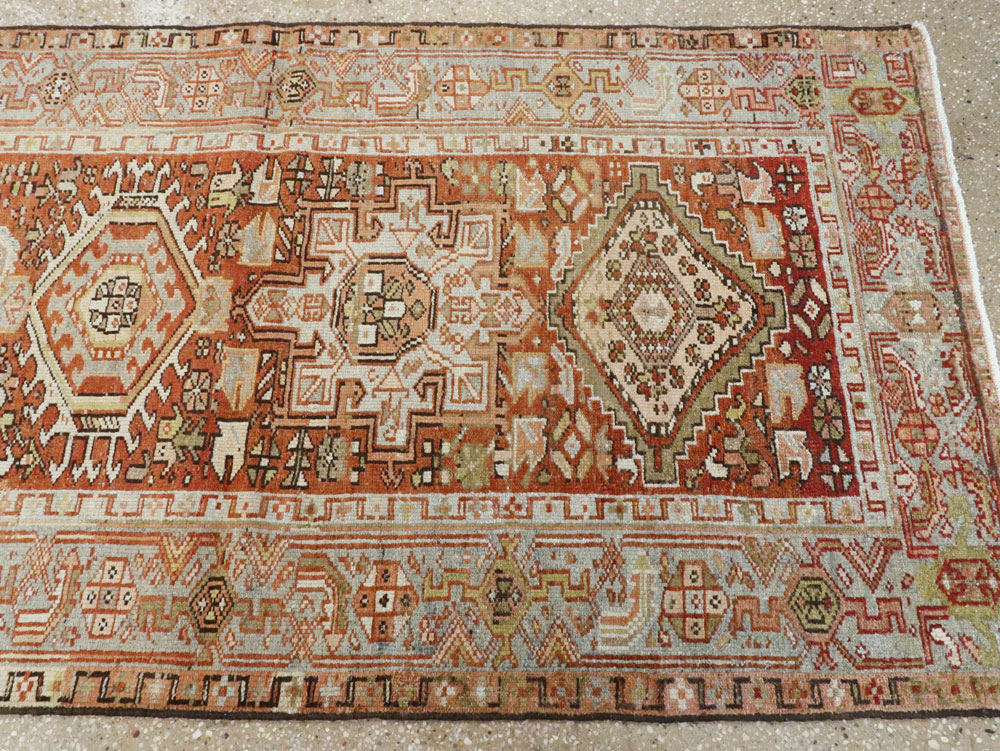 Vintage Persian Karajeh Runner, No.20447 - Staging