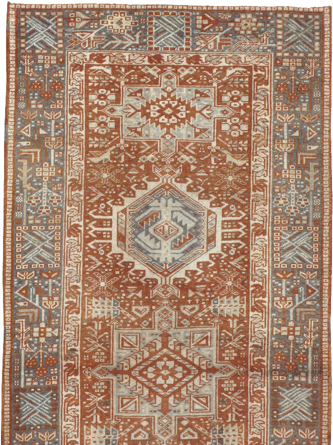 Vintage Persian Karajeh Runner, No.20449 - Staging