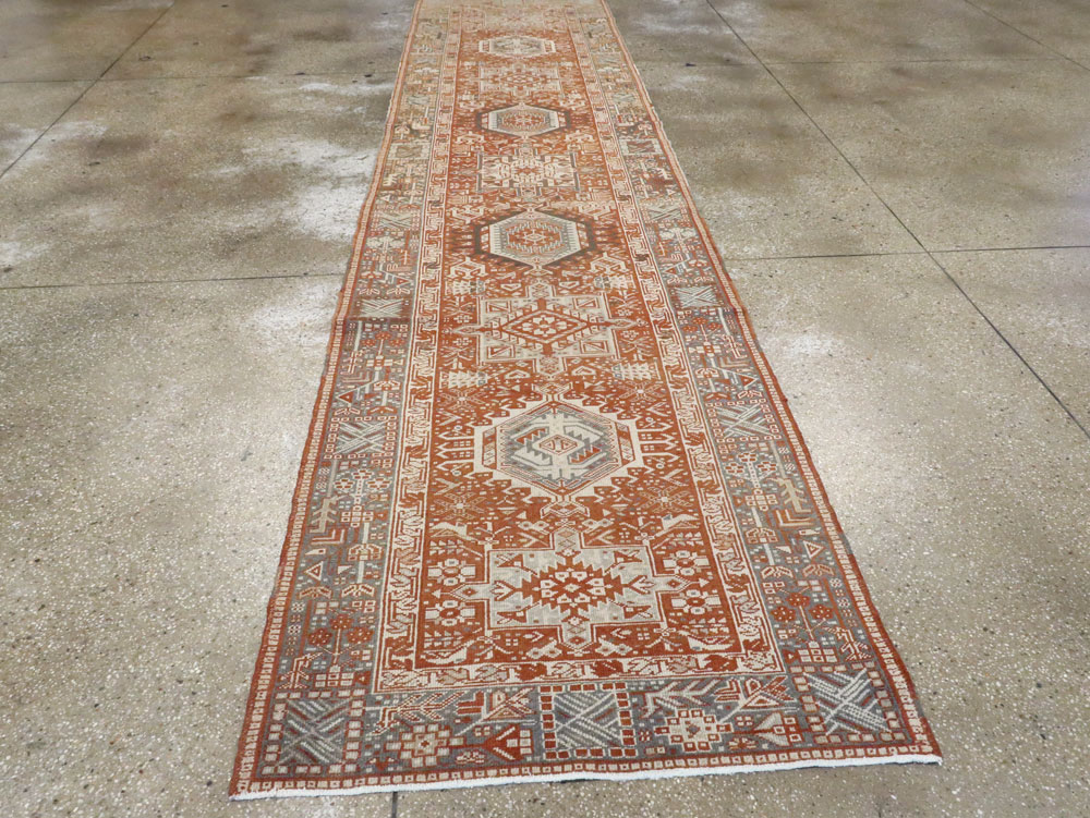 Vintage Persian Karajeh Runner, No.20449 - Staging