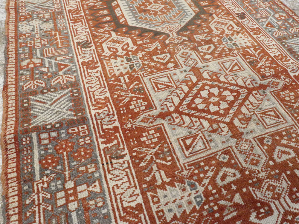 Vintage Persian Karajeh Runner, No.20449 - Staging