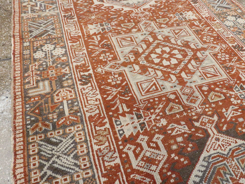 Vintage Persian Karajeh Runner, No.20449 - Staging
