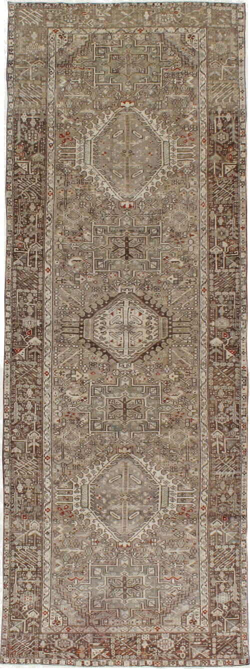 Vintage Persian Karajeh Runner, No.20450 - Staging